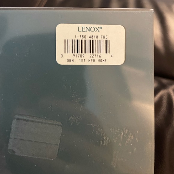 NWT Vintage Lenox First New Home Ornament 1995 - Picture 3 of 5